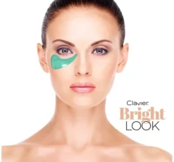 Clavier Bright Look hydrożelowe płatki pod oczy Hyaluronic Acid 60 sztuk