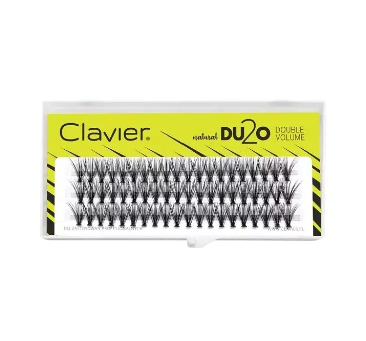 Clavier Du2o Double Volume kępki sztucznych rzęs 10 mm