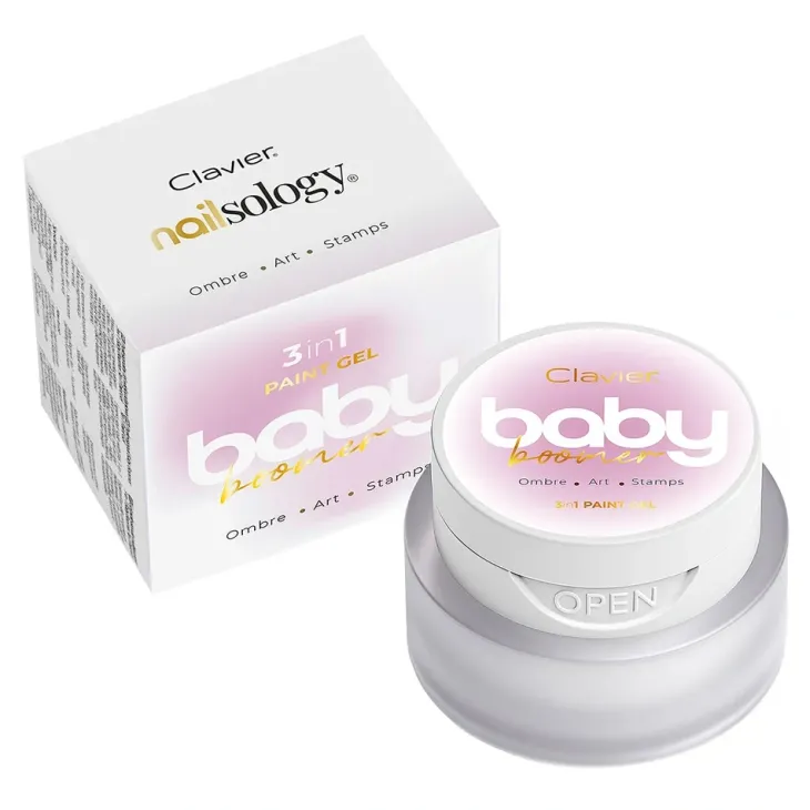 Clavier Nailsology Baby Boomer 3in1 żel do zdobień R01 Cherry 3 g