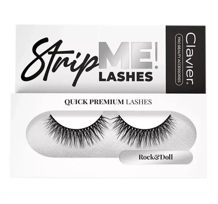 Clavier Strip Me Lashes rzęsy na pasku 804 Rock&Doll
