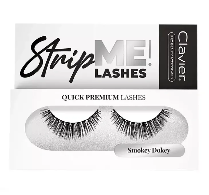 Clavier Strip Me Lashes rzęsy na pasku 809 Smokey Dokey