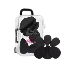 Clavier Tender Blender MUA Kit zestaw mini aplikatorów do makijażu Czarny
