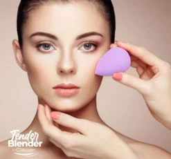 Clavier Tender Blender super miękka gąbka do makijażu Łezka Fioletowa