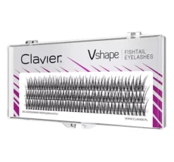 Clavier V Shape kępki sztucznych rzęs 10 mm