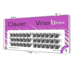 Clavier Vshape Xtreme kępki rzęs skręt C 10 mm