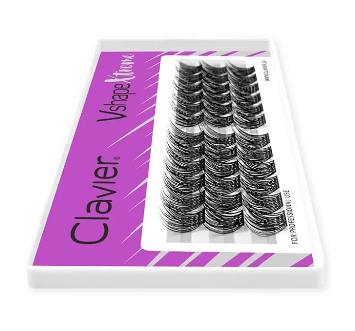 Clavier Vshape Xtreme kępki rzęs skręt C 13 mm