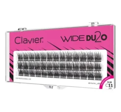 Clavier Wide Du2o kępki sztucznych rzęs 11 mm