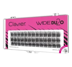 Clavier Wide Du2o kępki sztucznych rzęs 10 mm