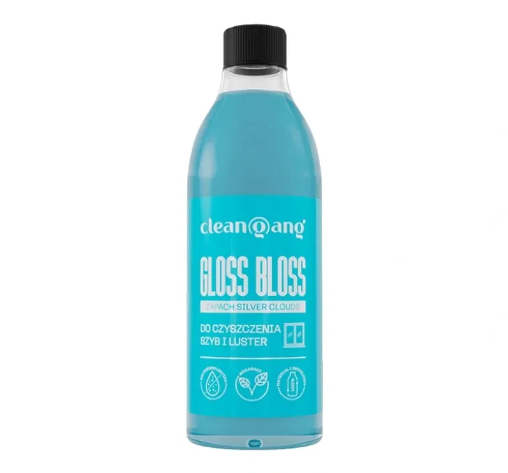 Cleangang Gloss Bloss płyn do czyszczenia szyb i luster Silver Clouds 500 ml