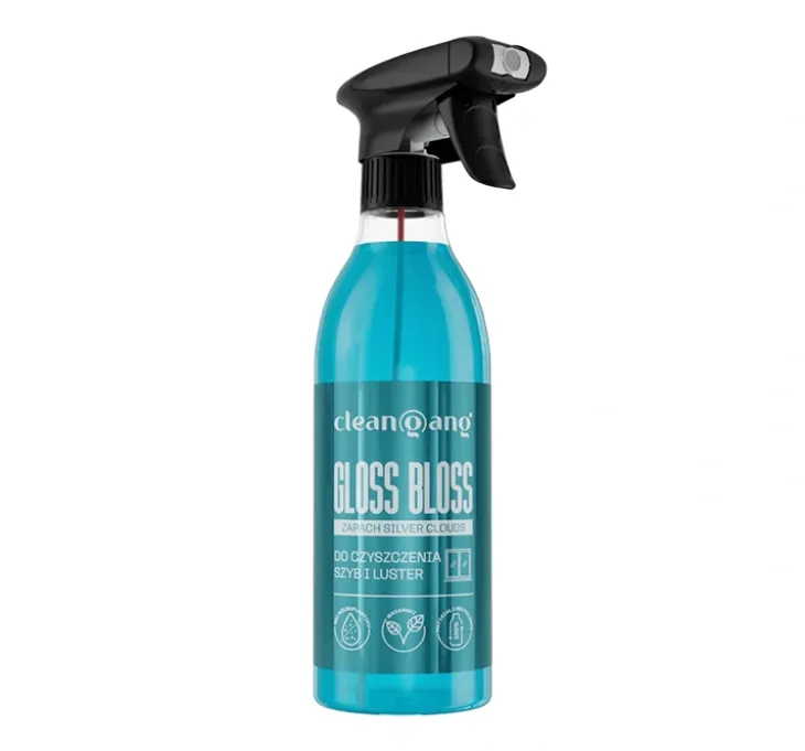 Cleangang Gloss Bloss płyn do czyszczenia szyb i luster Silver Clouds 500 ml