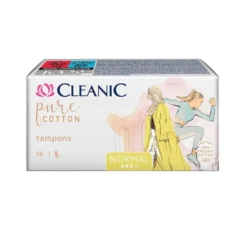 Cleanic Pure Cotton tampony Normal 16 sztuk