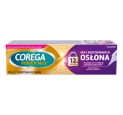 Corega Power Max krem mocujący do protez zębowych Mocowanie + Osłona 40 g