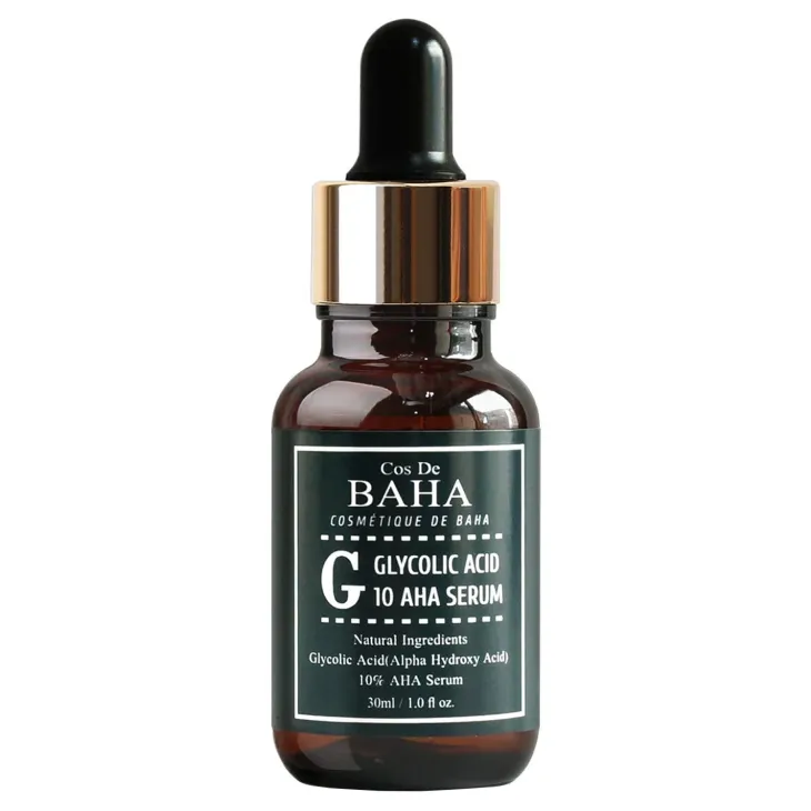 Cos De BAHA G Glycolic Acid 10 AHA Serum złuszczające serum do twarzy z kwasem glikolowym 30 ml