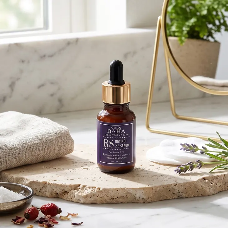 Cos De BAHA RS Retinol 2.5 przeciwstarzeniowe serum do twarzy z retinolem 2,5% 30 ml