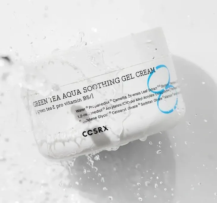 COSRX Hydrium Green Tea Aqua Soothing Gel Cream krem do twarzy 50 ml