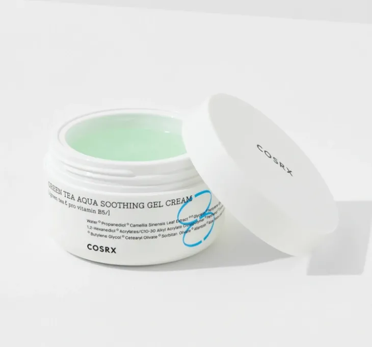 COSRX Hydrium Green Tea Aqua Soothing Gel Cream krem do twarzy 50 ml