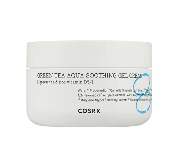 COSRX Hydrium Green Tea Aqua Soothing Gel Cream krem do twarzy 50 ml