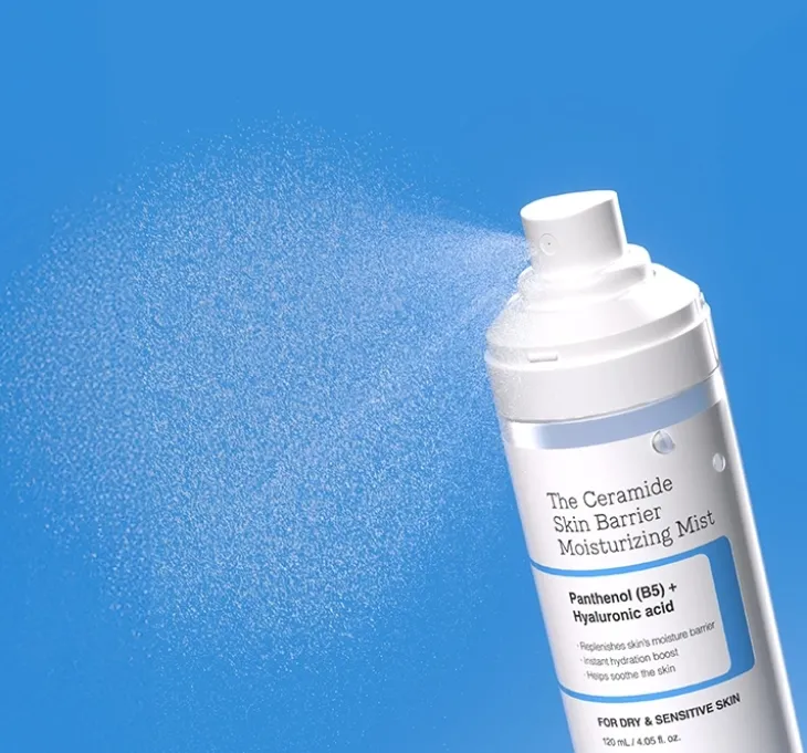 COSRX The Skin Barrier Moisturizing Mist nawilżająca mgiełka do twarzy z ceramidami 120 ml