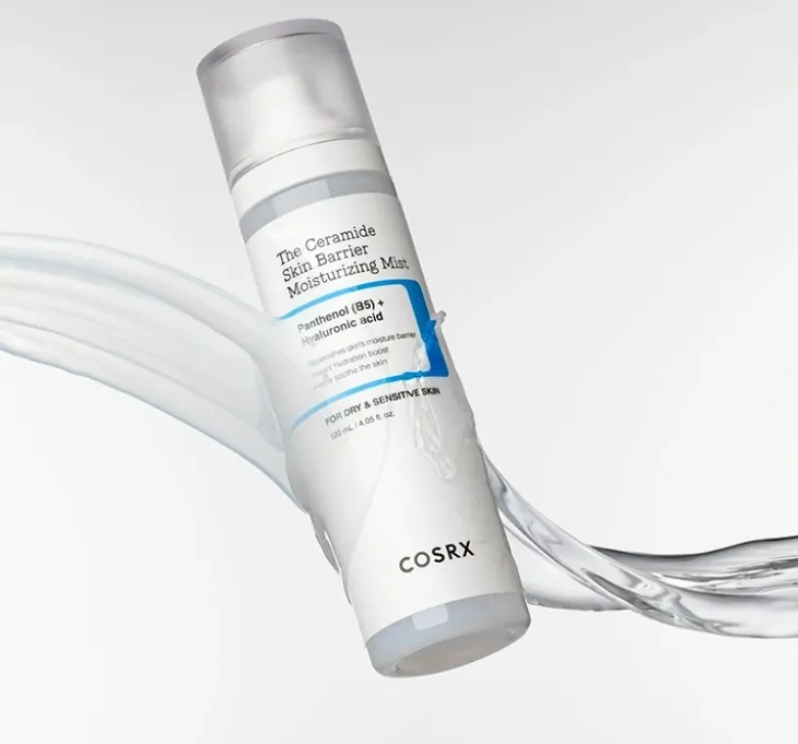 COSRX The Skin Barrier Moisturizing Mist nawilżająca mgiełka do twarzy z ceramidami 120 ml