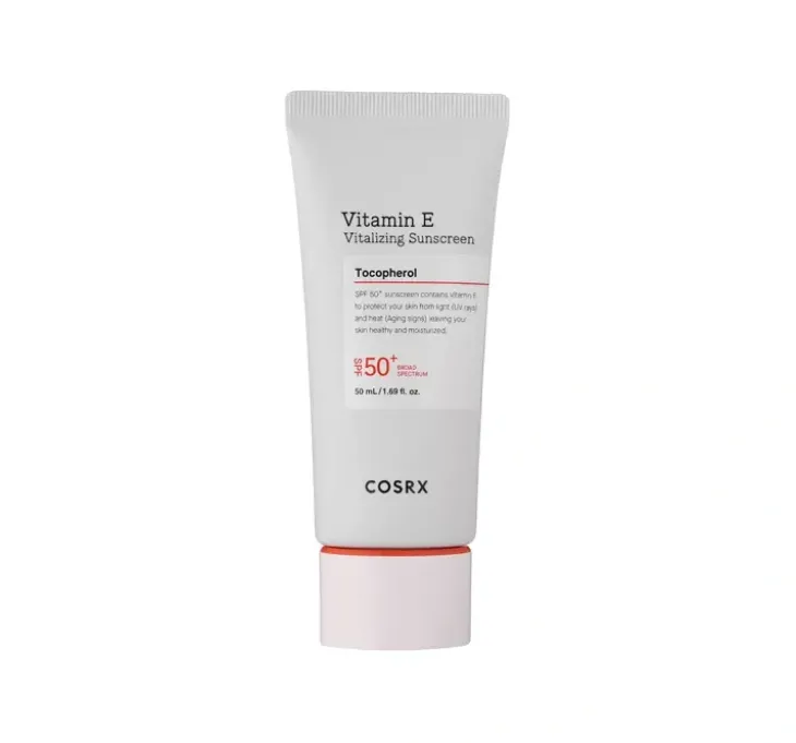 COSRX Vitamin E Vitalizing Sunscreen krem do twarzy i ciała SPF50+ 50 ml