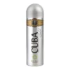 Cuba Gold dezodorant spray 200 ml