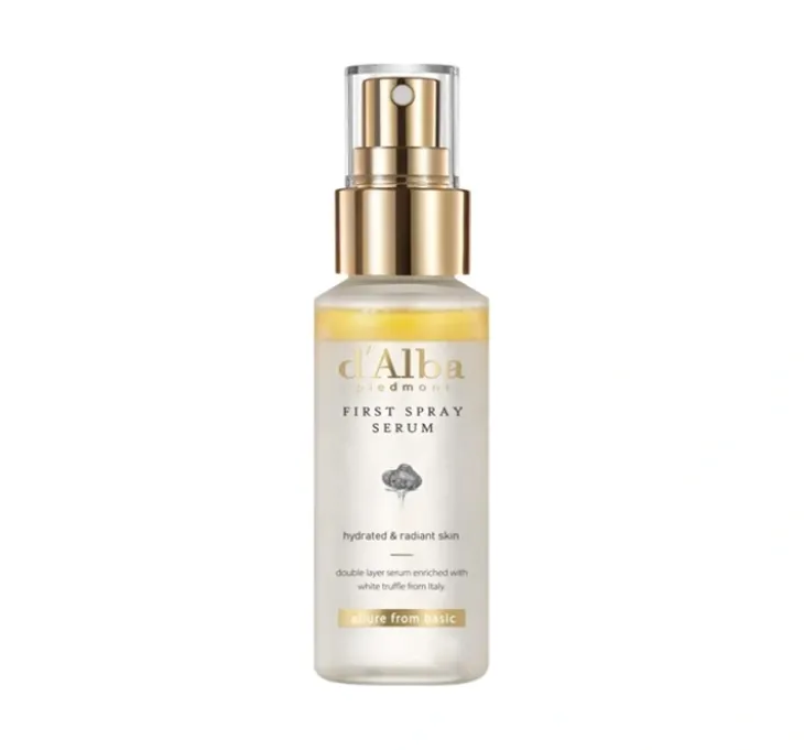 d'Alba White Truffle First Spray rozświetlające serum do twarzy w sprayu 100 ml