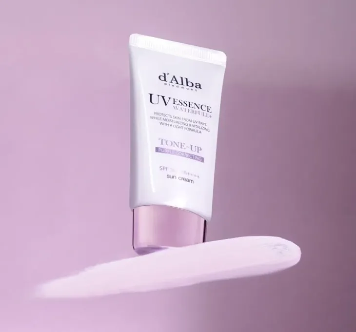 d'Alba White Truffle Purple Correcting korygująco-tonujący krem do twarzy SPF50+ 50 ml