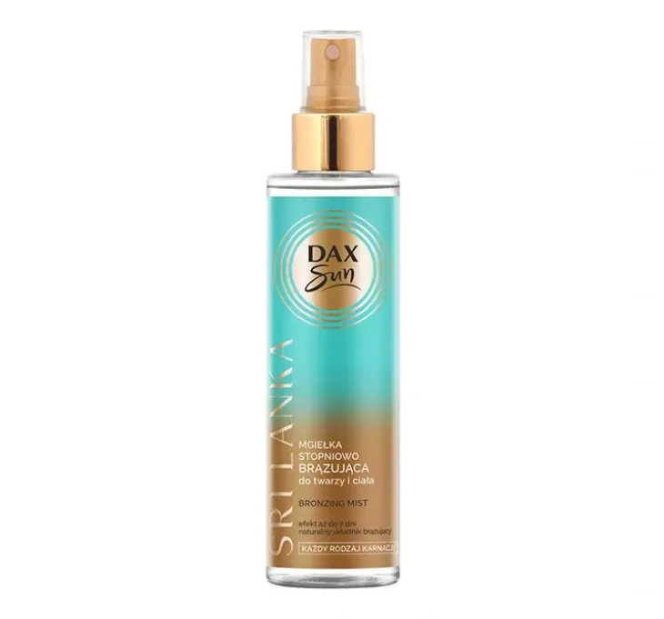 Dax Sun Sri Lanka mgiełka stopniowo brązująca do twarzy i ciała 200 ml