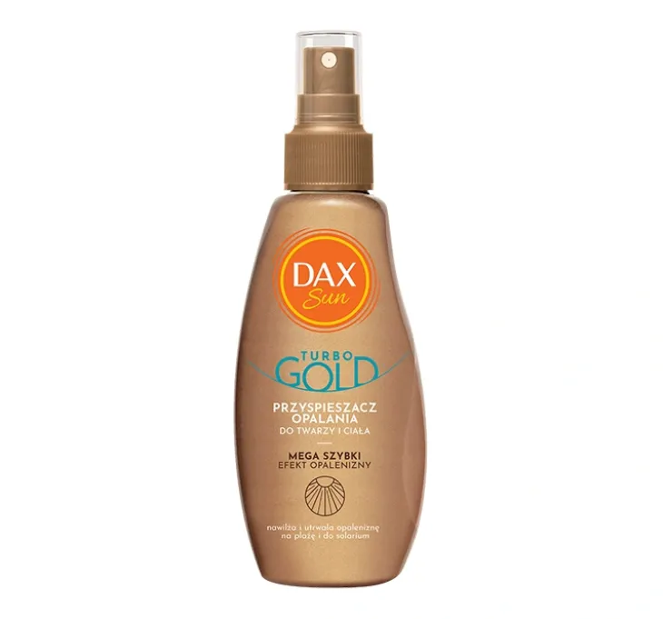 Dax Sun Turbo Gold przyspieszacz opalania do twarzy i ciała 200 ml