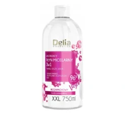 Delia Cosmetics łagodzący płyn micelarny 3w1 750 ml
