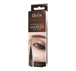 Delia Cosmetics Eyebrow Expert piórkowy marker do brwi 4.0 Brązowy 1,3 g