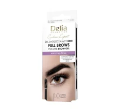 Delia Cosmetics Eyebrow Expert żel zagęszczający brwi 1.0 Czarny 7 ml