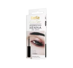 Delia Cosmetics Eyebrow Expert henna ekspresowa jednoskładnikowa do brwi Czarna 6 ml