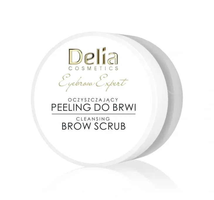 Delia Cosmetics Eyebrow Expert oczyszczający peeling do brwi 10 ml