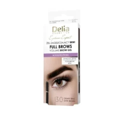 Delia Cosmetics Eyebrow Expert żel zagęszczający brwi 3.0 Ciemny Brąz 7 ml