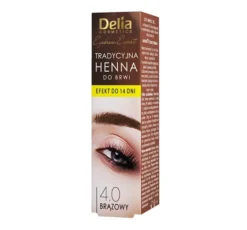 Delia Cosmetics Henna do brwi tradycyjna 4.0 Brązowa