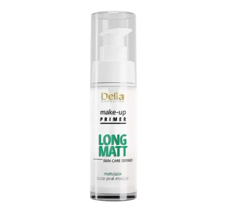Delia Cosmetics Long Matt matująca baza pod makijaż 30 ml