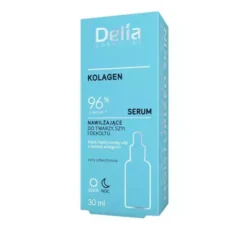 Delia Cosmetics nawilżające serum do twarzy, szyi i dekoltu 30 ml