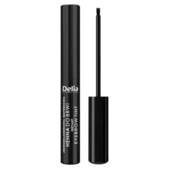 Delia Eyebrow Expert jednoskładnikowa ekspresowa henna do brwi w pędzelku 4.0 Brązowy 6 ml