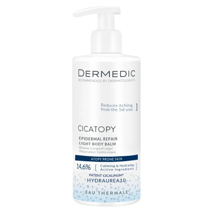 Dermedic Cicatopy nawilżający lekki balsam do ciała odbudowujący naskórek 300 ml
