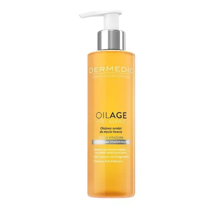 Dermedic Oilage Anti-Ageing olejowy syndet do mycia twarzy 200 ml