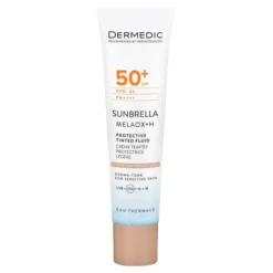 Dermedic Sunbrella Melaox+H lekki ochronny krem tonujący SPF50+/PA++++ 40 ml