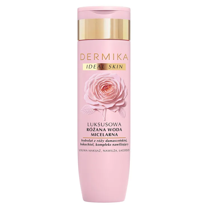 Dermika Ideal Skin luksusowa różana woda micelarna 200 ml