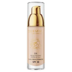 Dermika Luxury Ceramides pielęgnacyjny podkład 4w1 SPF30 odcień 04 30 ml