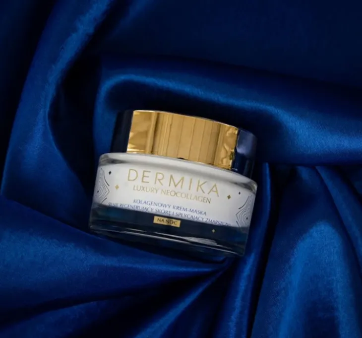 Dermika Luxury Neocollagen kolagenowy krem-maska na noc 50ml