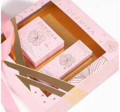 Dermika Luxury Placenta zestaw prezentowy krem liftingująco-wygładzający 50+ 50 ml + serum pod oczy i na powieki 15 ml