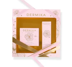 Dermika Luxury Placenta zestaw prezentowy krem liftingująco-wygładzający 50+ 50 ml + serum pod oczy i na powieki 15 ml