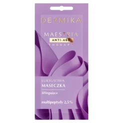 Dermika Maestria luksusowa maseczka liftingująca do twarzy 2,5% multipeptydy 7 g