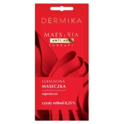 Dermika Maestria luksusowa maseczka naprawcza do twarzy 0,25% retinol 7 g