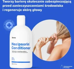 Dermz Laboratories Healpsorin odżywka do włosów i skóry głowy dotkniętej chorobami zapalnymi 500 ml